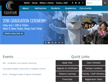 Tablet Screenshot of coastline.edu