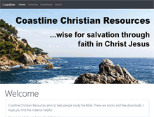 Tablet Screenshot of coastline.org.uk